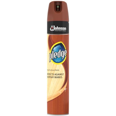 SCJP Pledge Professional Wood Furniture Polish (400ml Aerosol)
