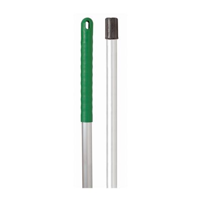 Exel Alloy Colour Coded Mop Handle Push Fitting 137cm Green