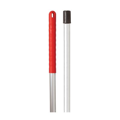 Exel Alloy Colour Coded Mop Handle Push Fitting 137cm Red
