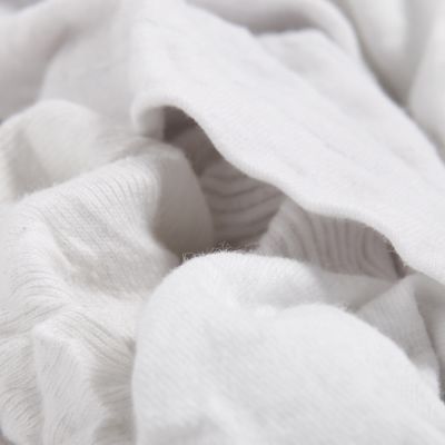 White Tee Shirt Cloth Rags 10kg