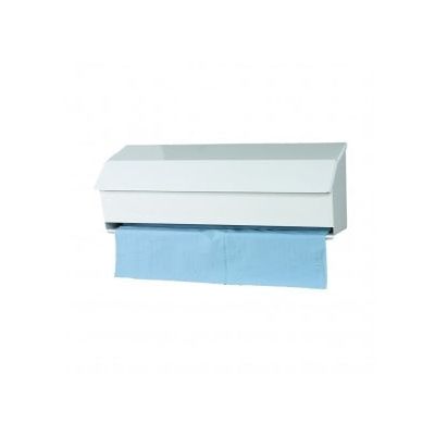 10" Hygiene Roll Dispenser White
