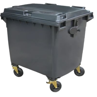 1100 Litre 4 Wheel Bin | Grey