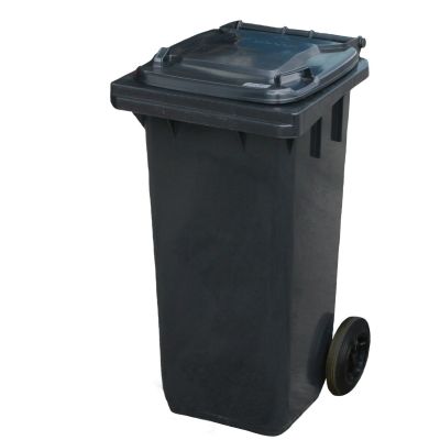 120 Litre 2 Wheel Bin | Grey
