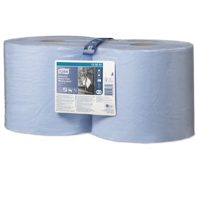 Tork W2 Industrial Heavy-Duty Wiper Roll 3ply 119m (Case of 2) - 130081