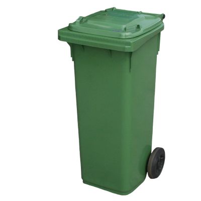 140 Litre 2 Wheel Bin | Green
