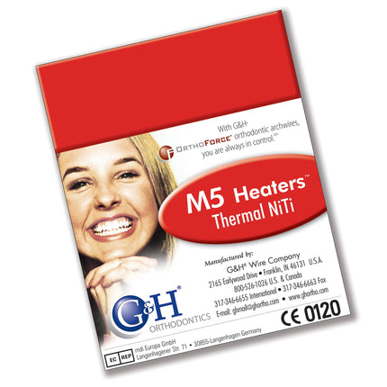 M5 Thermal Copper NiTi Reverse Curve 21x25 Upp 