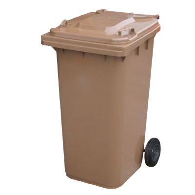 240 Litre 2 Wheel Bin | Brown