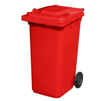 240 Litre 2 Wheel Bin | Red