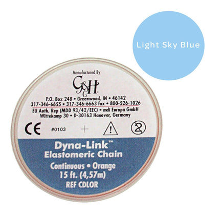 Dyna-Link Chain Light Sky Blue Long 