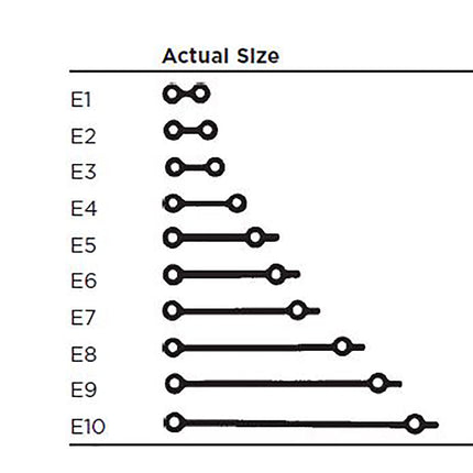 E-Links Size 5 Clear 