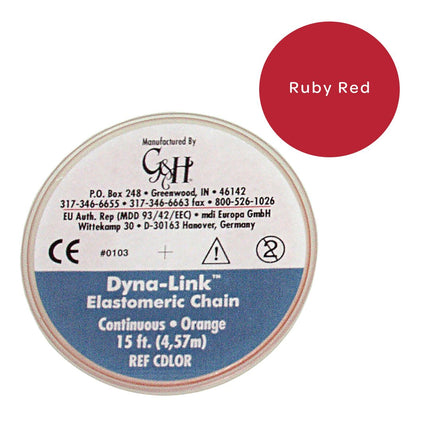 Dyna-Link Chain Ruby Red Continuous 