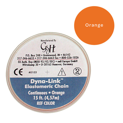 Dyna-Link Chain Orange Continuous 