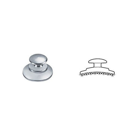 Lingual Button Curved 