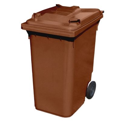 360 Litre 2 Wheel Bin | Brown
