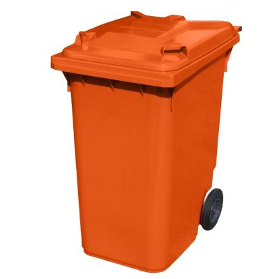 360 Litre 2 Wheel Bin | Orange