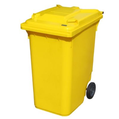 360 Litre 2 Wheel Bin | Yellow