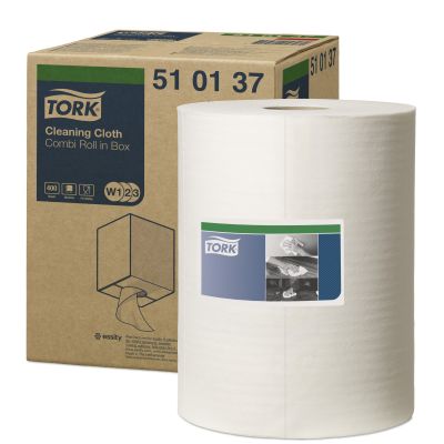 Tork Combi W2 Cleaning Cloth White 152m - 510137