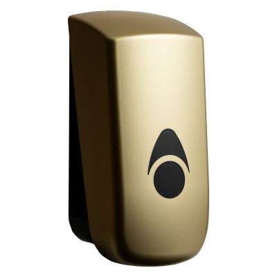 Myriad Soap Dispenser Recycled Matte Brass with 3 Soap Type Options
