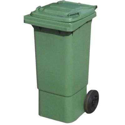 80 Litre 2 Wheel Bin | Green