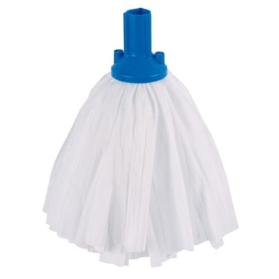 Big White Exel Socket Mop Small 92g with Blue Fitting