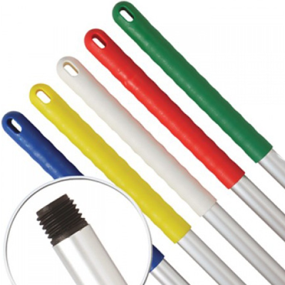 Hygiene Blue Screw Fitting Mop Handles 125cm Long