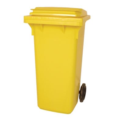 Spill Kit Bin 120 litres in Yellow