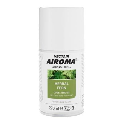 AiromaÂ® Air Fragrance 270ml Refills Herbal Fern (12 Pack)