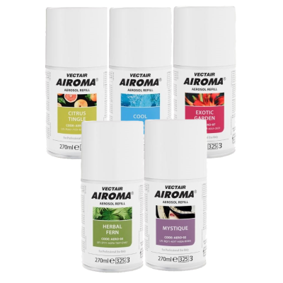 AiromaÂ® Air Fragrance 270ml Refills Mixed (12 Pack)