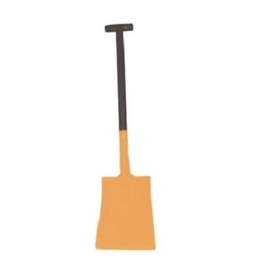 Single Standard Two Piece Non-Spark Shovel