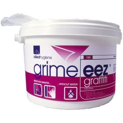 GrimeEezÂ® Graffiti Wet Wipes - Tub of 150 Wipes