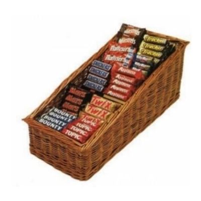 Basket Ware Rectangular Display Basket 680x330mm