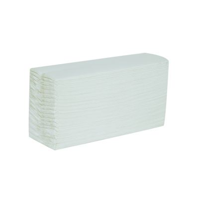 Airline 2ply C-Fold Paper Hand Towel - White - Case of 24 Sleeves