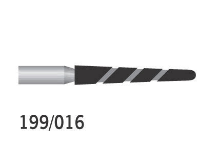 Twister Burs Round End Taper FG Diamond 199 534 016 Coarse Coarse 199-016SC (S850) 