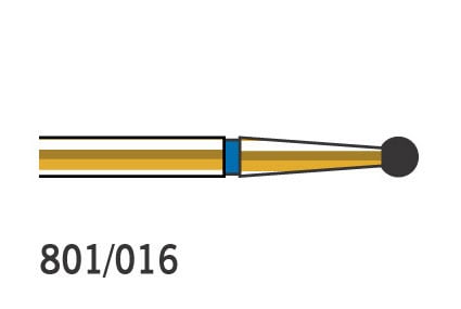 Diamond Burs Round FG 801 ML 016 