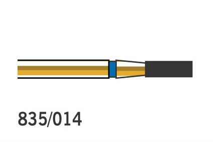 Diamond Burs Flat End Cylinder FG 835 ML 014 4 
