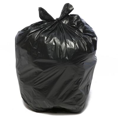 Galileo Black Medium Duty Refuse Sacks (Case of 200)