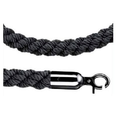 Black Rope for Barriers | 1.5 metre