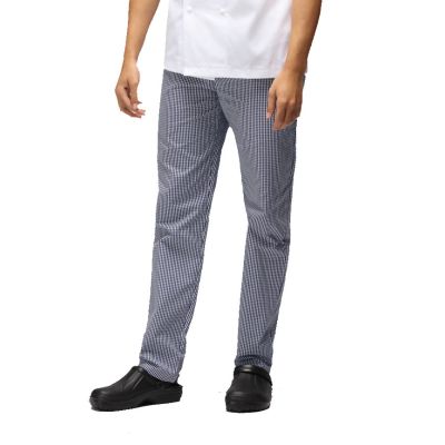 Unisex Chefs Blue & White Check Trousers Sizes 2XS-4XL