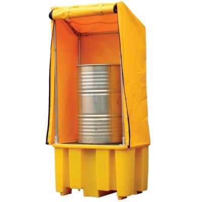 1 Drum Spill Pallet with Framed Cover