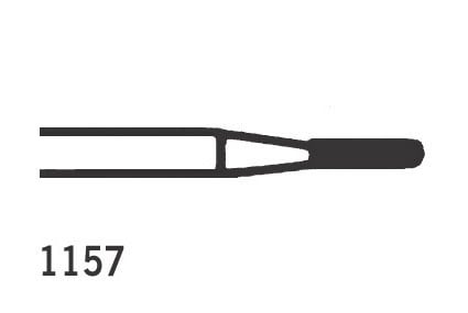Jet TC Burs Straight Fissure Dome FG 1157 010 