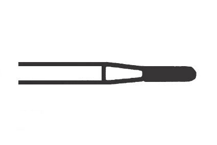 Jet TC Burs Dome Fissure Cross Cut FG 1558 012 