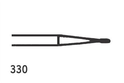 Jet TC Burs Pear Shape (Amalgam) FG 330 008 