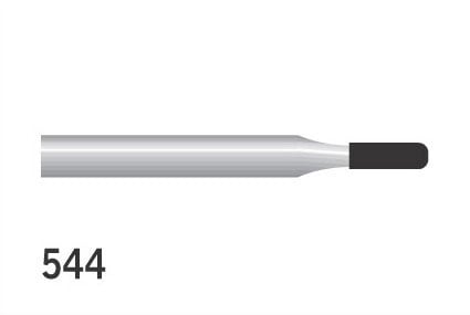 Diamond Burs Cylindrical Domed FG No. 544 544 Medium 138-010M (838) 