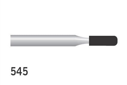 Diamond Burs Cylindrical Domed FG No. 545 545 Medium 139-014M (838) 