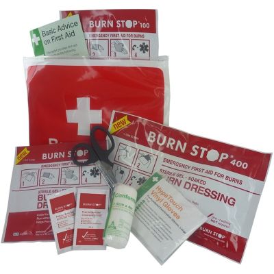 Burn Stop Burns Kit With Wallet in Small, Medium & Large Size- Medium