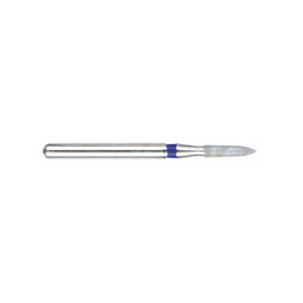 BluWhite Diamond Finishing Burs Tapered Cylinder Round End FG 5205 Ultra Fine 012 