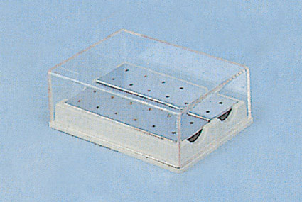 Bur Block with Lid 24 Holes FG/RA 