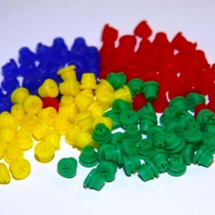 PlugIn Bur Holder Silicone Plugs Blue 