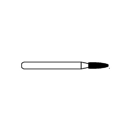 Tungsten Carbide Burs Bullet Finishing FG 4 014 