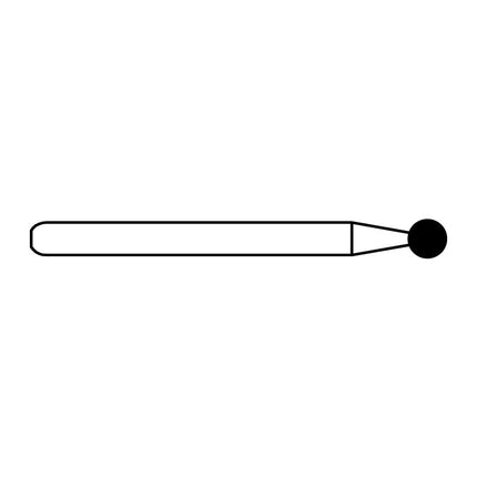 Tungsten Carbide Burs Round Finishing FG (FG 7006) 6 018 